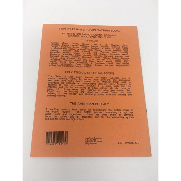 SOUTHWEST IRON ON TRANSFER Celia Totus Enterprises Craft NEW Indian Designs - Picture 2 of 12